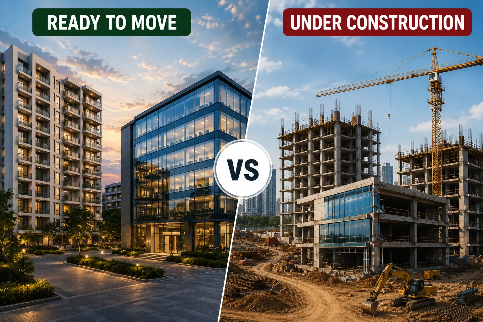 Is It Better to Buy Ready Property or Under-Construction in Gurgaon?