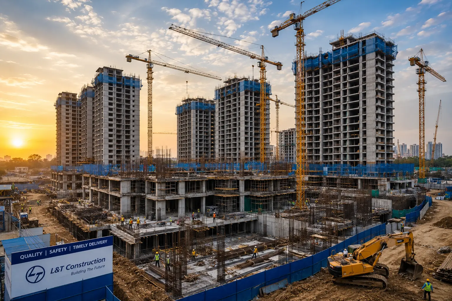 Oberoi Realty Appoints L&T as Construction Partner for Seven High-Rise Towers in Gurugram