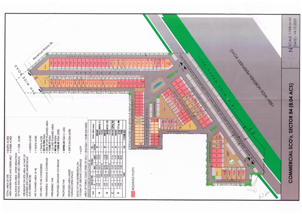 Dlf Gardencity Central Sector 84 Master Plan