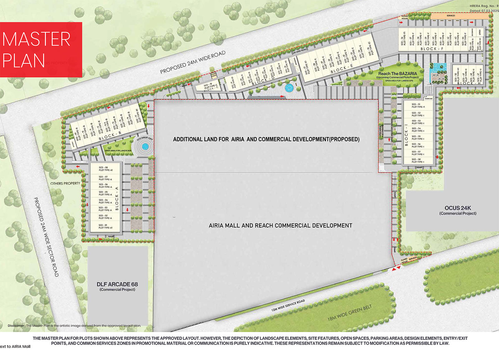 Reach Airia Corporate tower Master plan