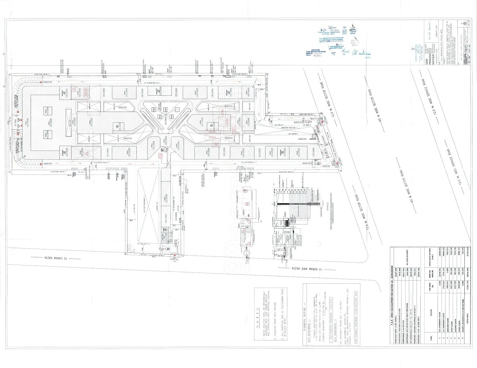 Mater Plan Of M3M Route 65, Gurgaon