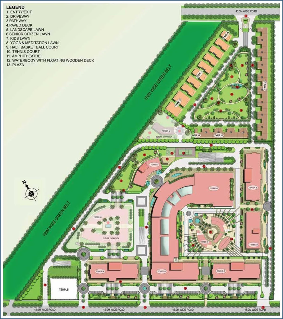 Master Plan Of Bhutani Alphathum