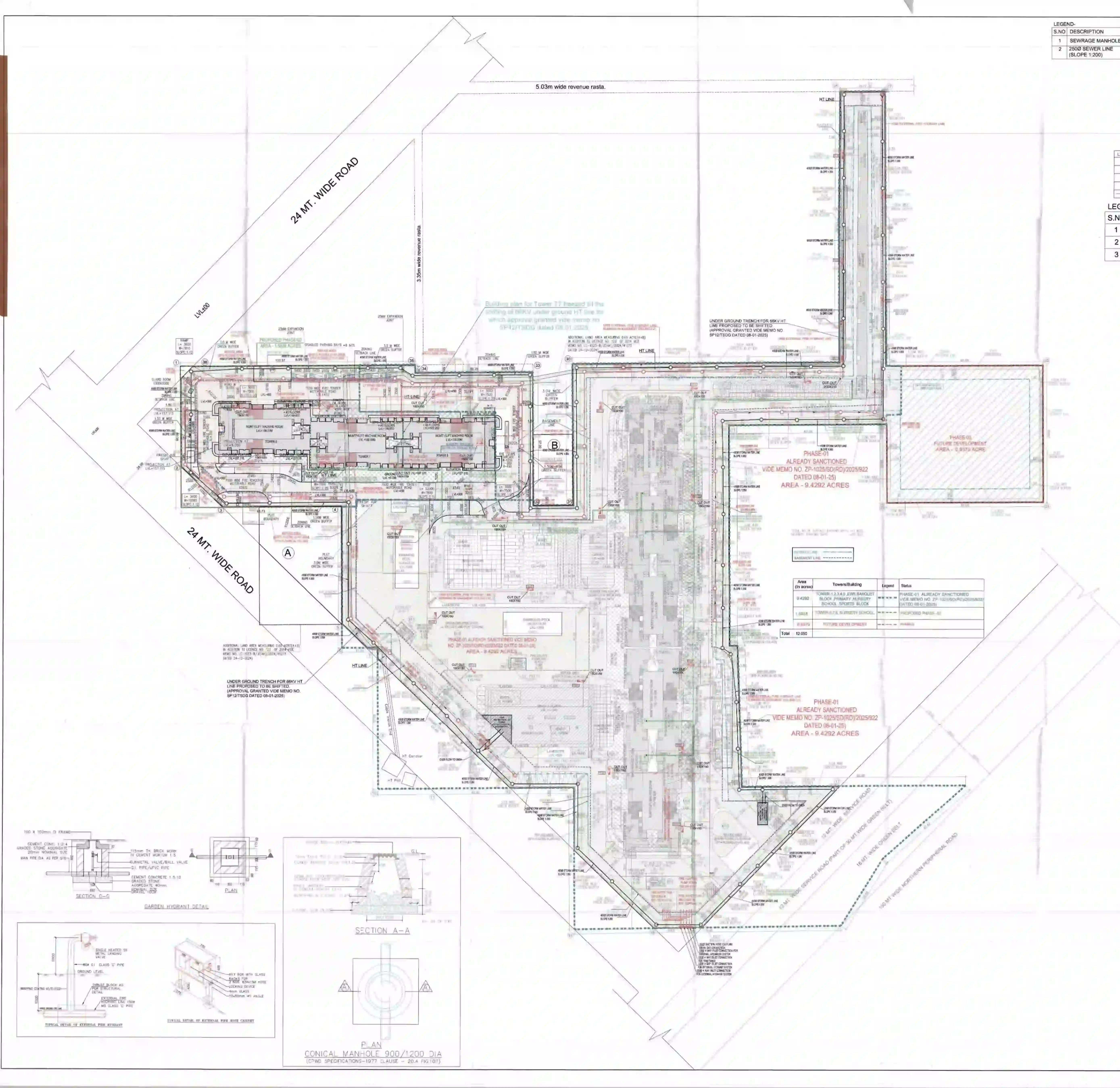 Mater Plan Of BPTP GIAI Residences Gurgaon