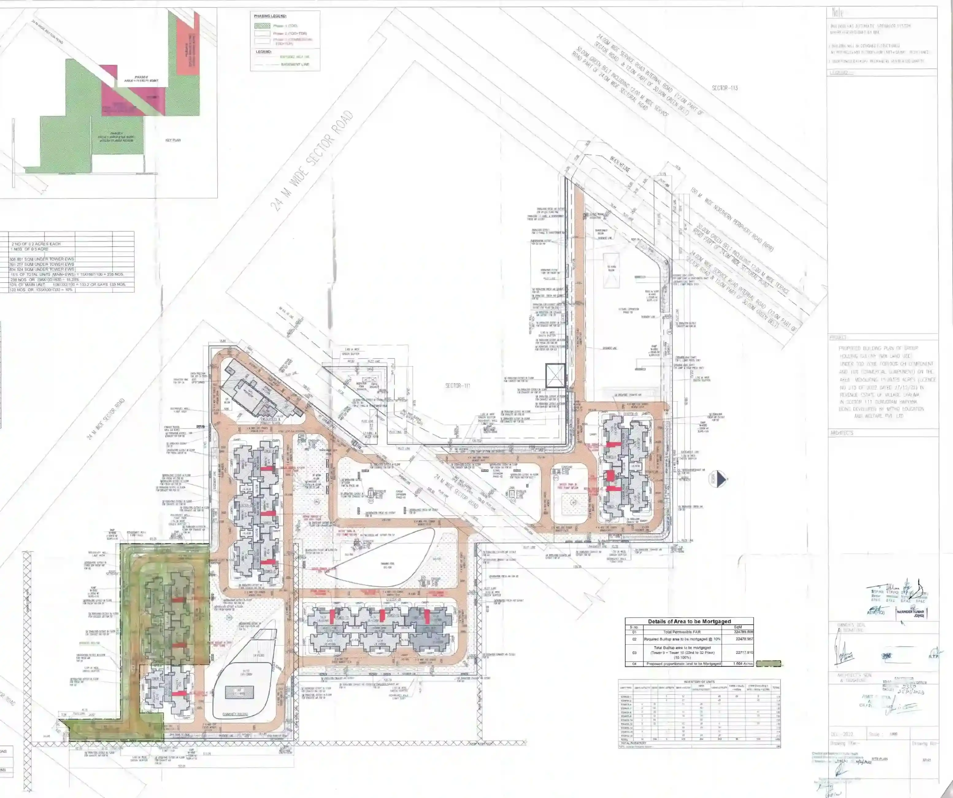 Master Plan Of M3M Crown