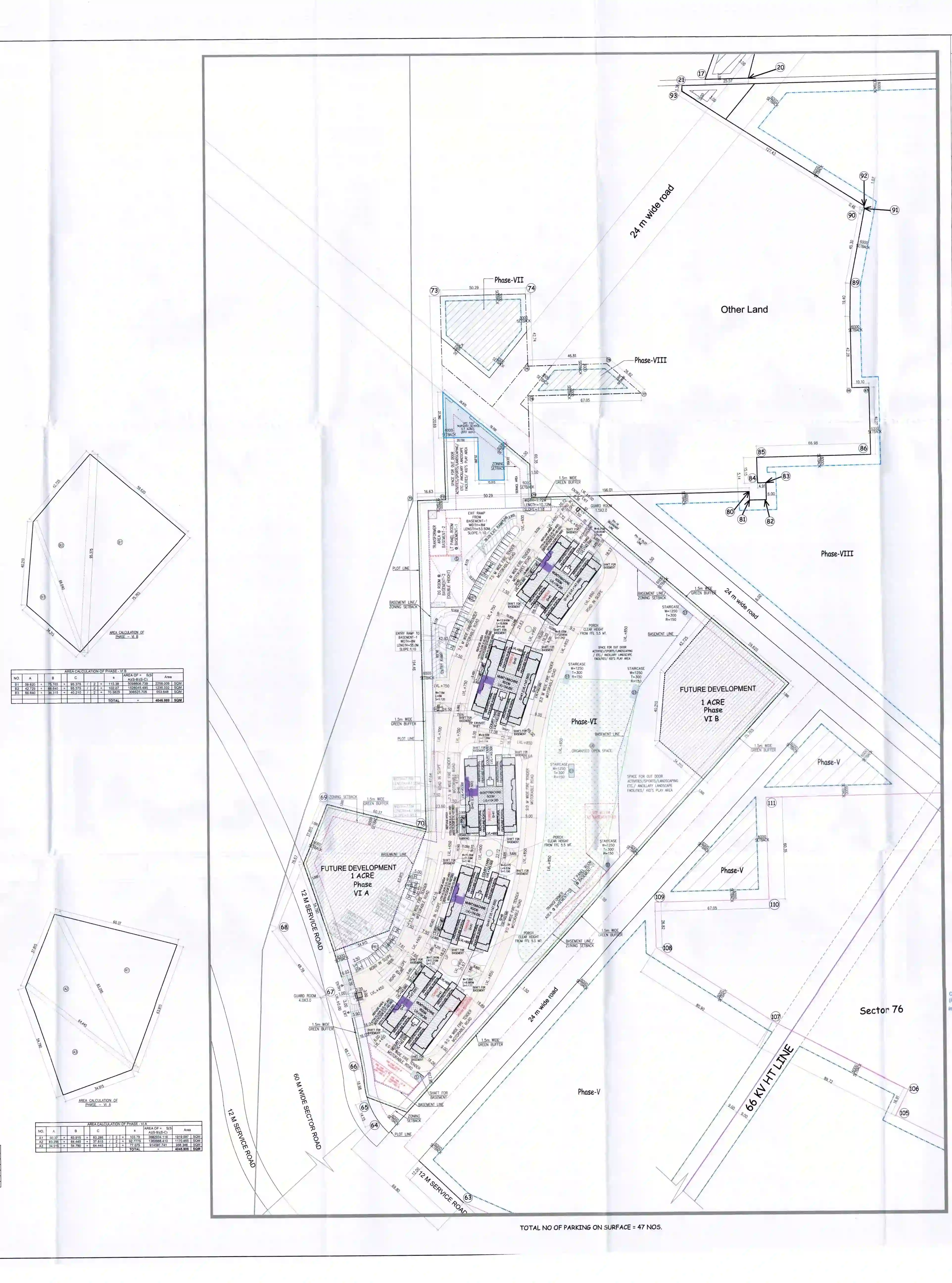 Master Plan Of DLF Privana West