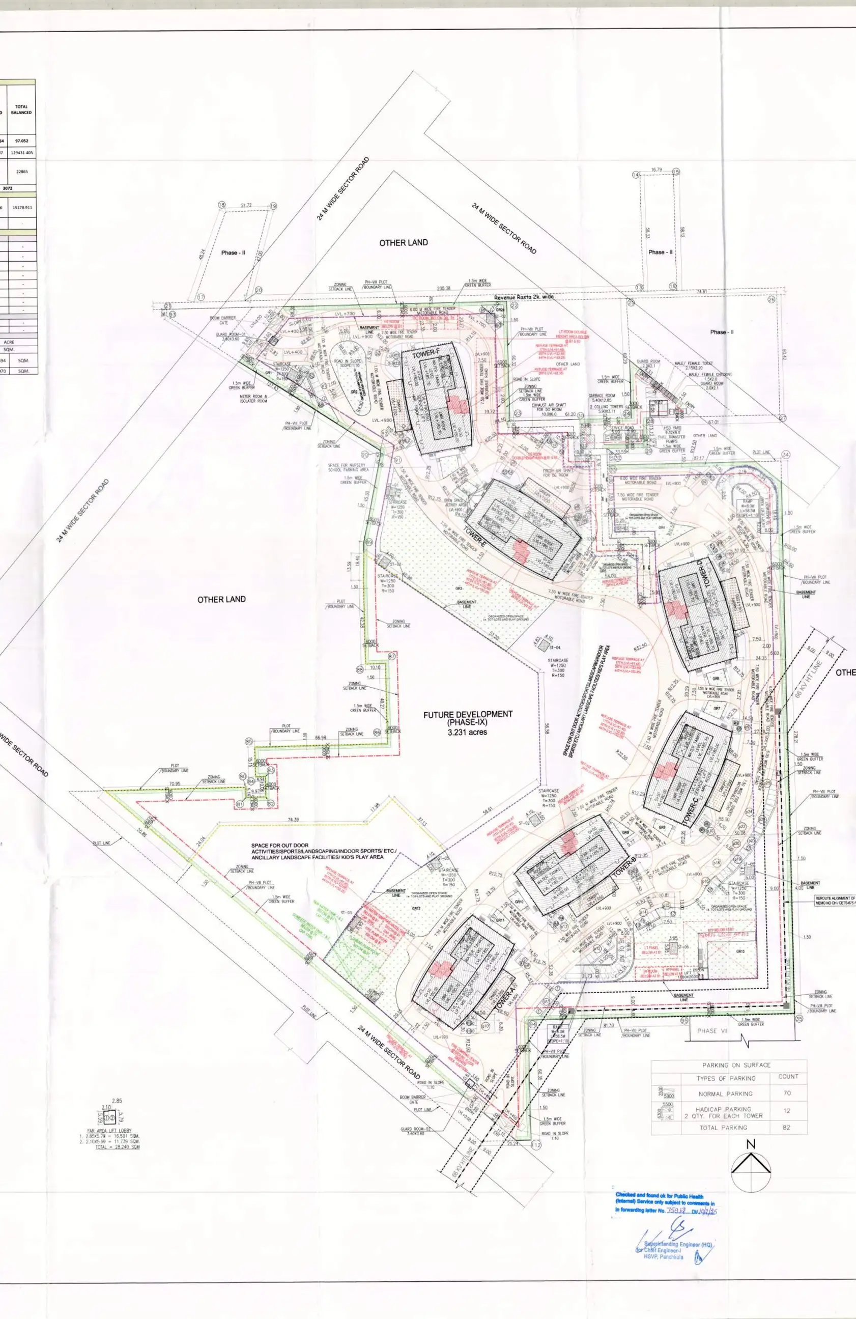 Master Plan Of DLF Privana North Gurgaon