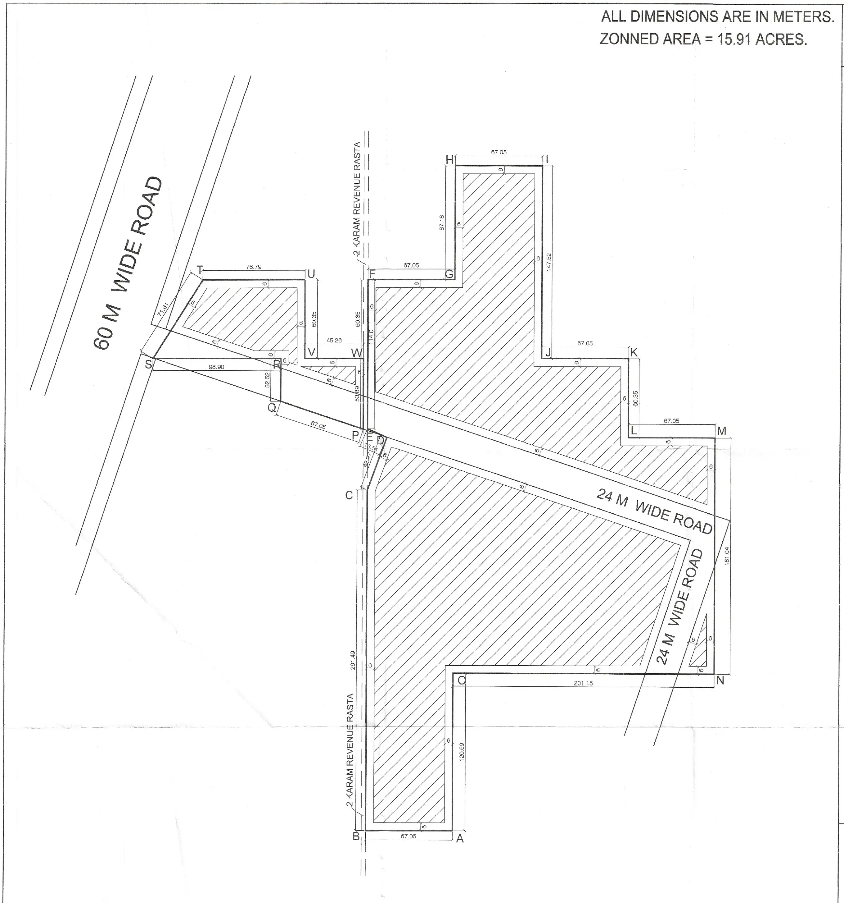 Master Plan Of Signature Global Titanium SPR