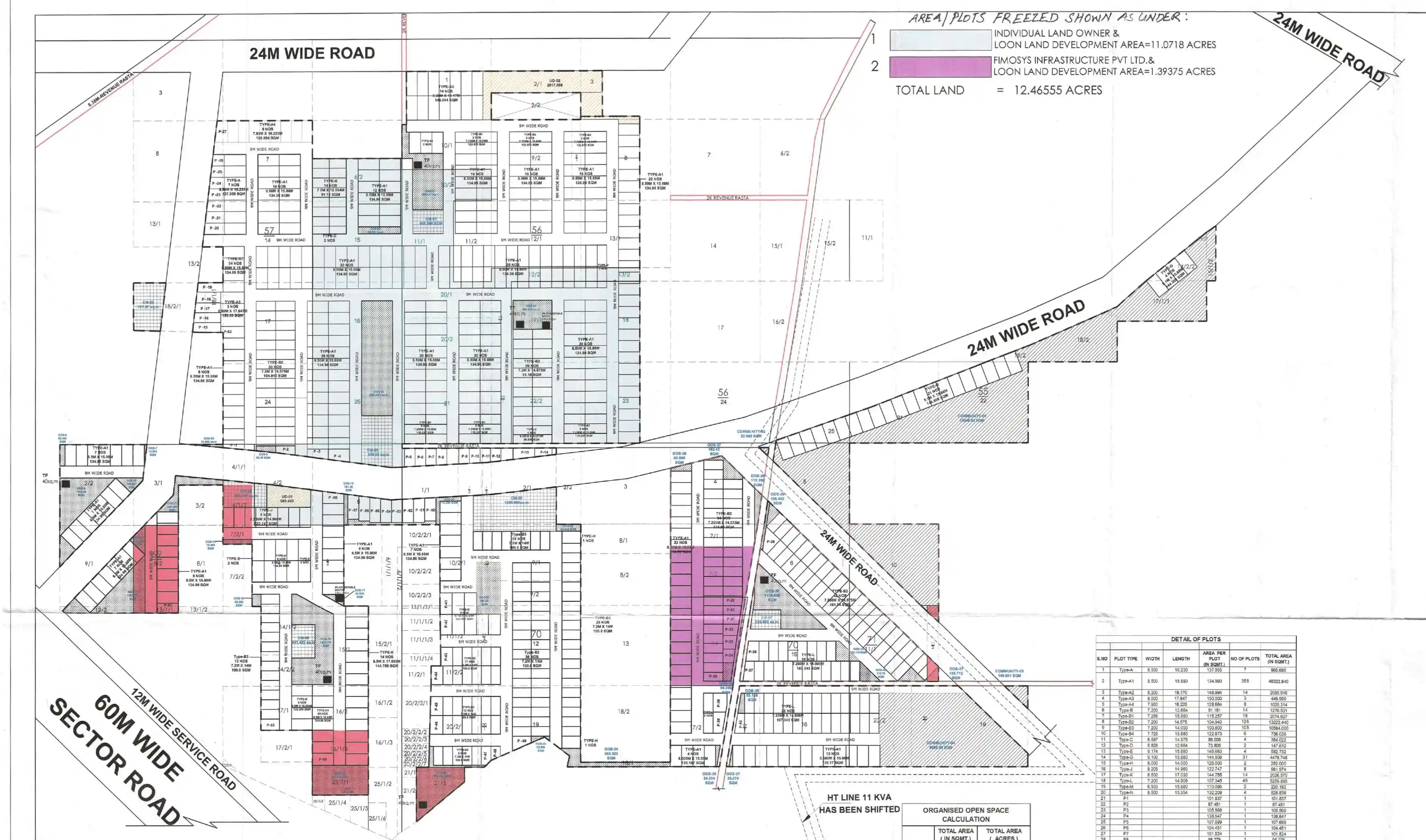 Master Plan Of M3M Antalya Hills Gurgaon