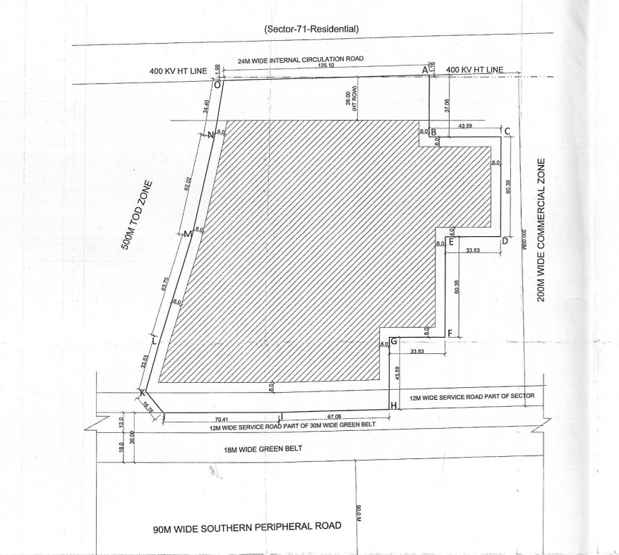 Master Plan Of M3M Broadway