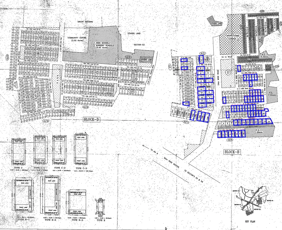 Master Plan Of DLF The Grove