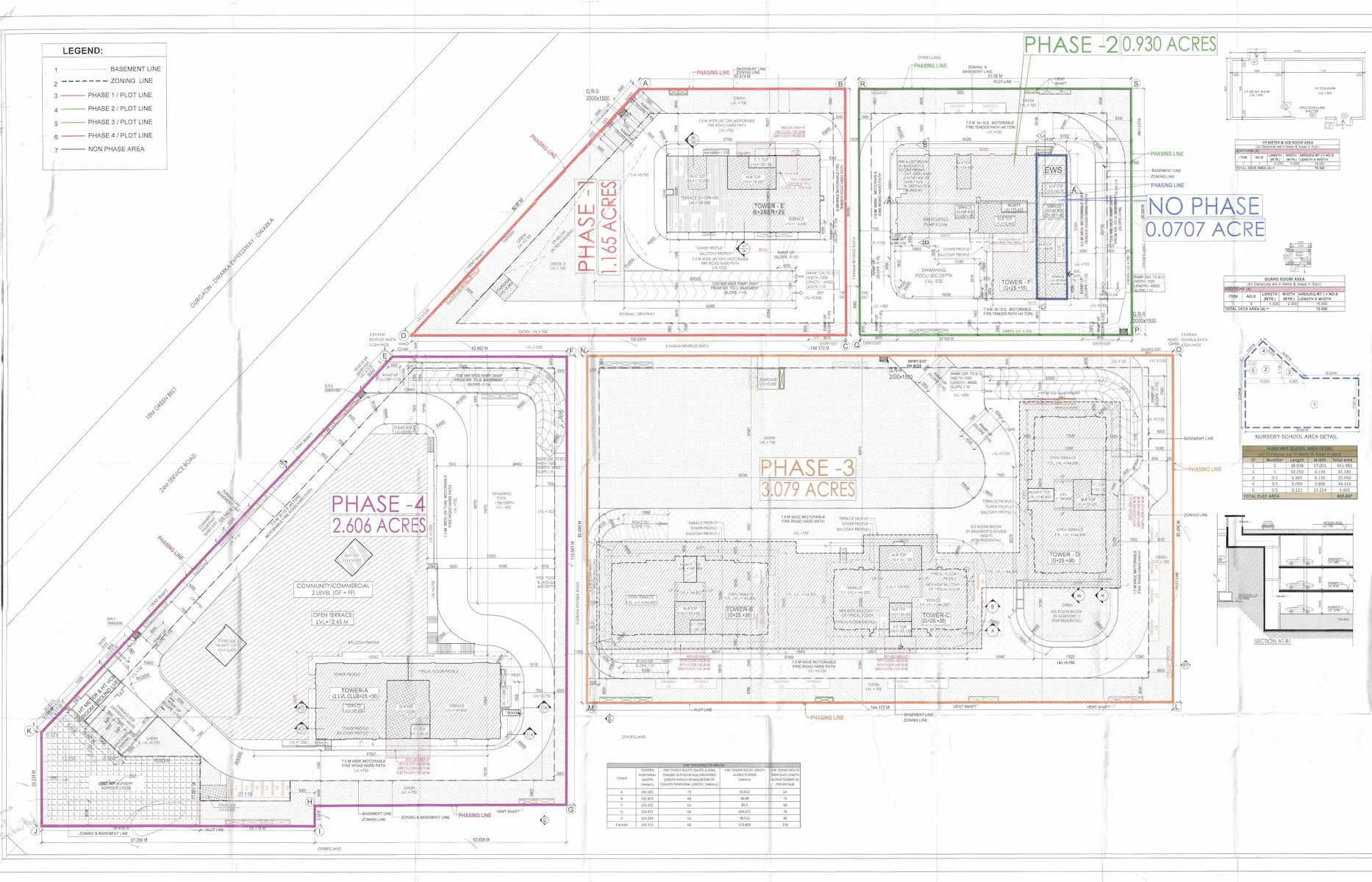 Master Plan Of Central Park Delphine Estates