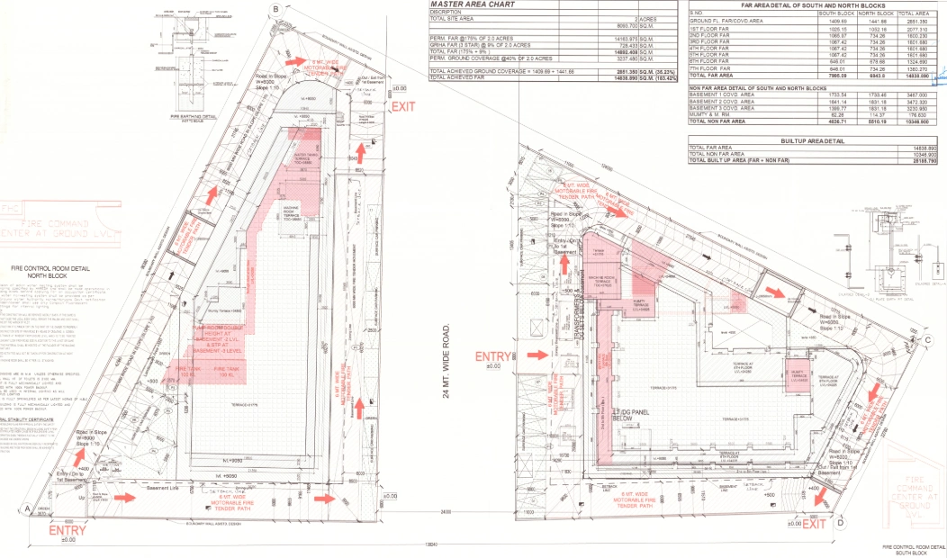Master Plan Of M3M Tee Point