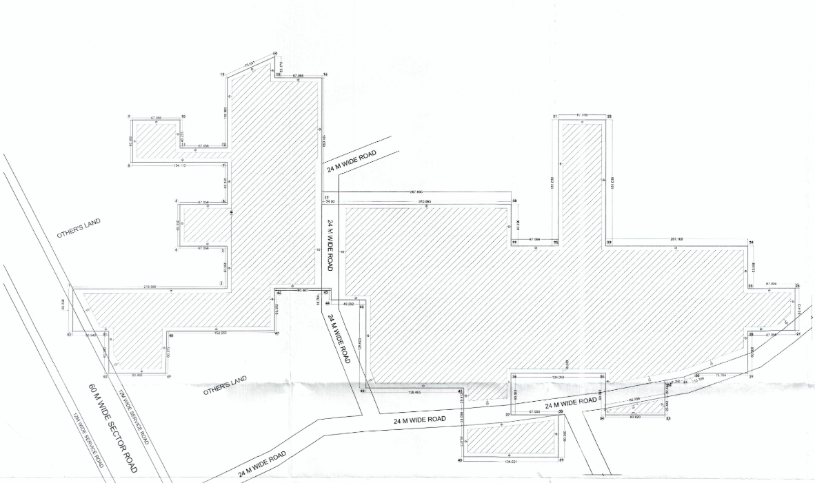 Master Plan Of M3M Latitude