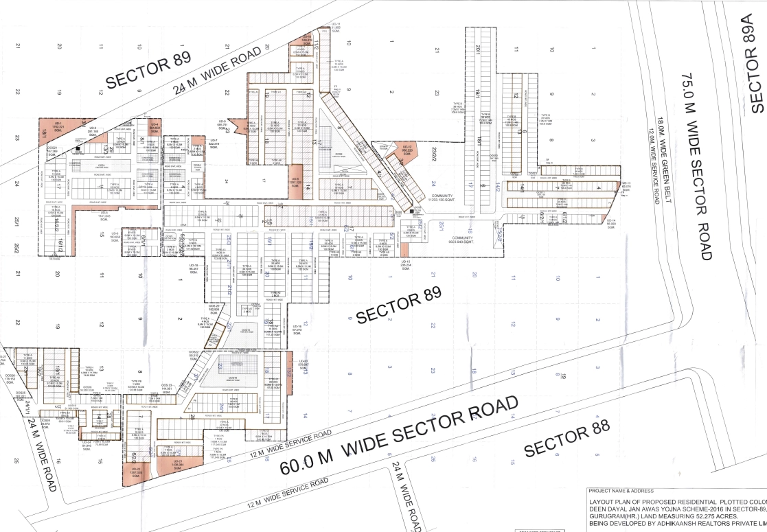 Master Plan Of M3M Soulitude
