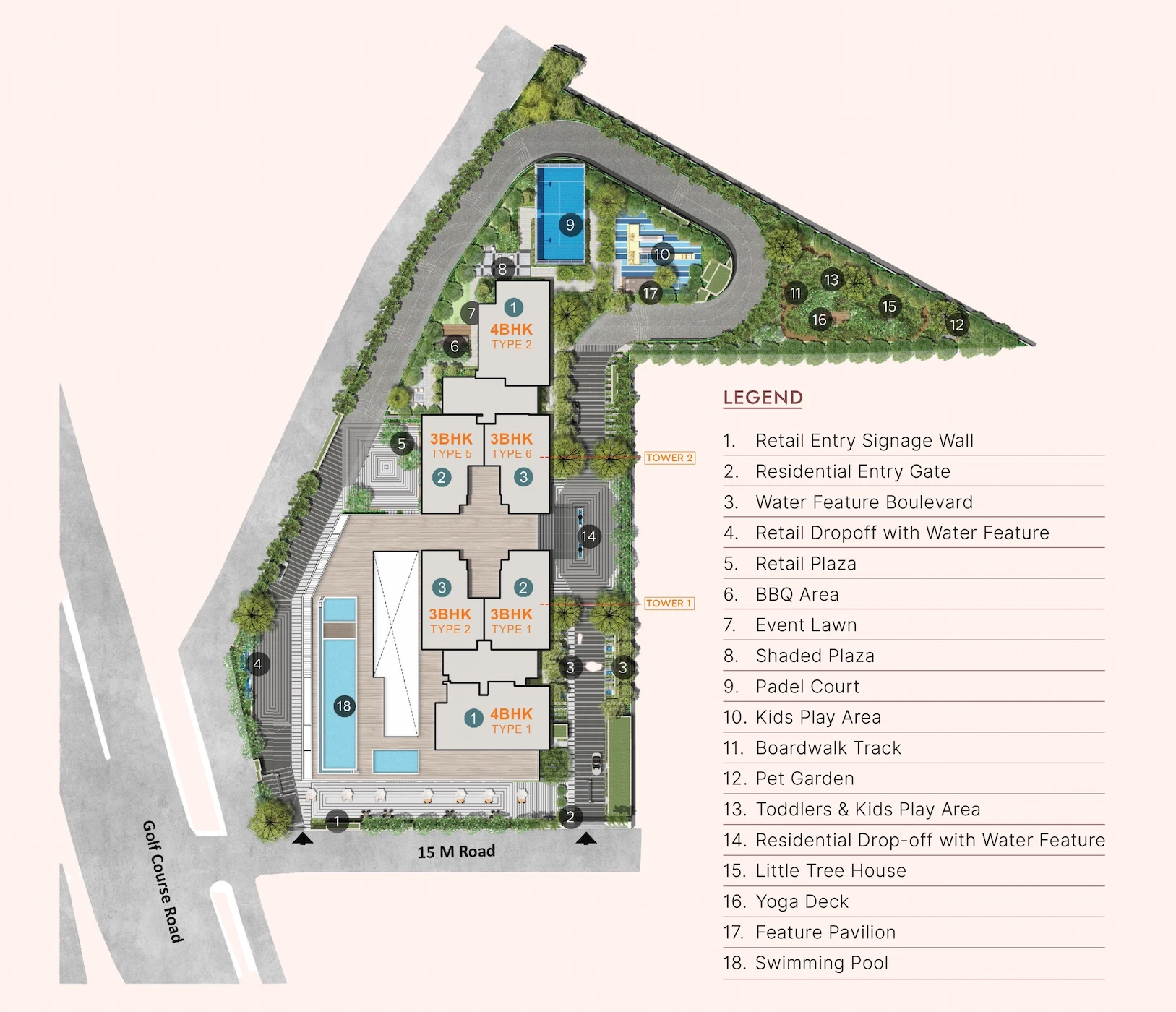 Master Plan Of Godrej Astra