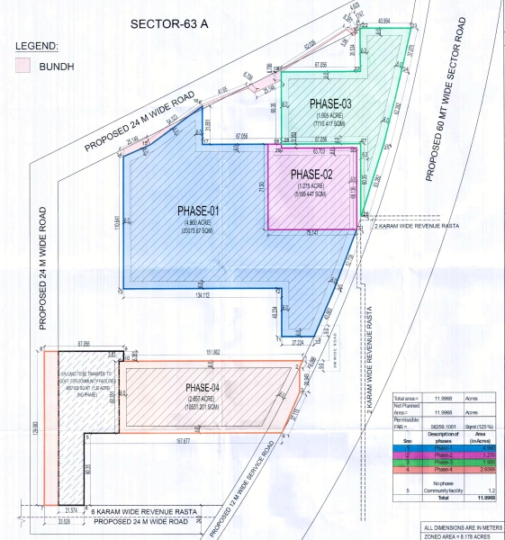 Master Plan Of Sobha Crescent