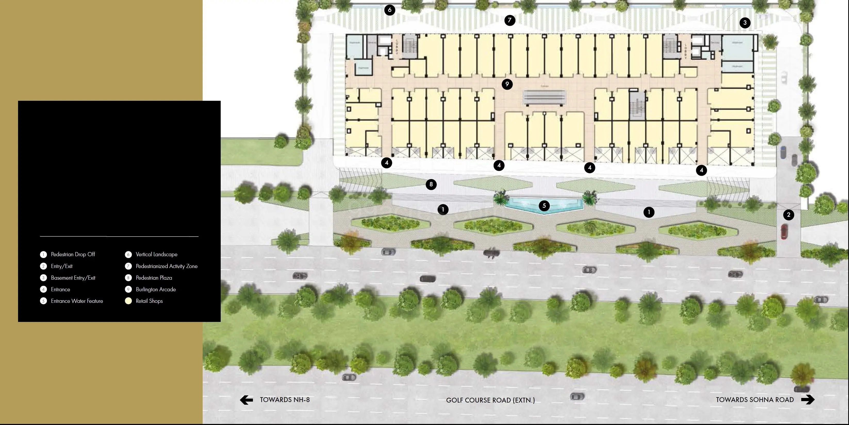 Master Plan Of M3M Prive73