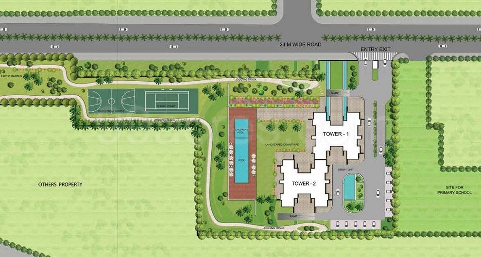 Master Plan Of M3M Escala