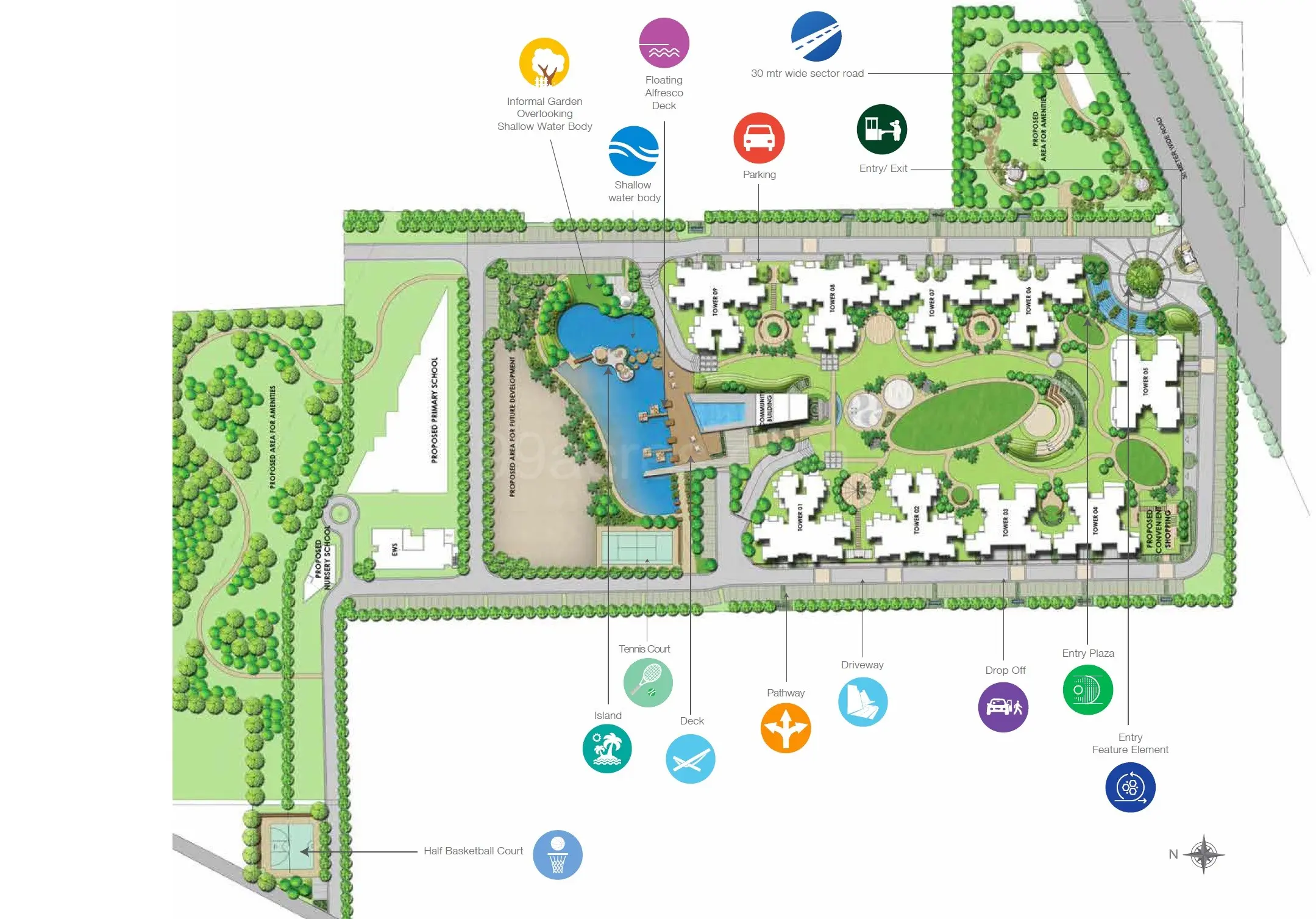 Master Plan Of M3M Natura