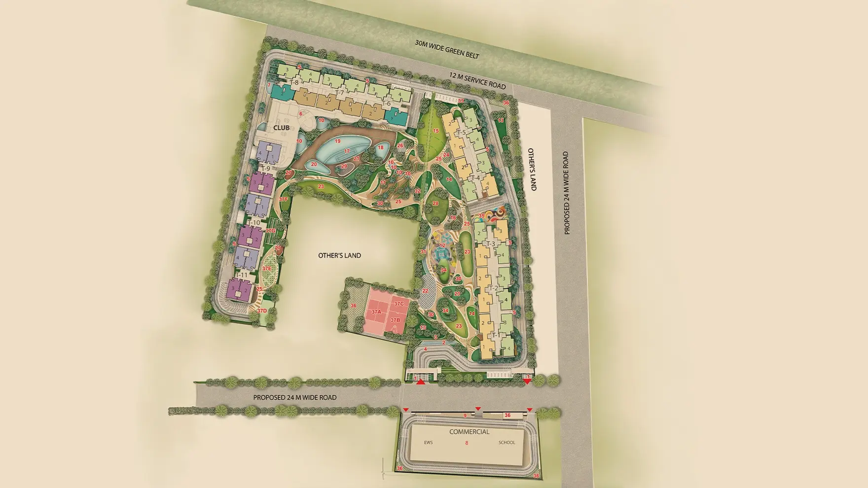 Master Plan Of Signature Global Sarvam
