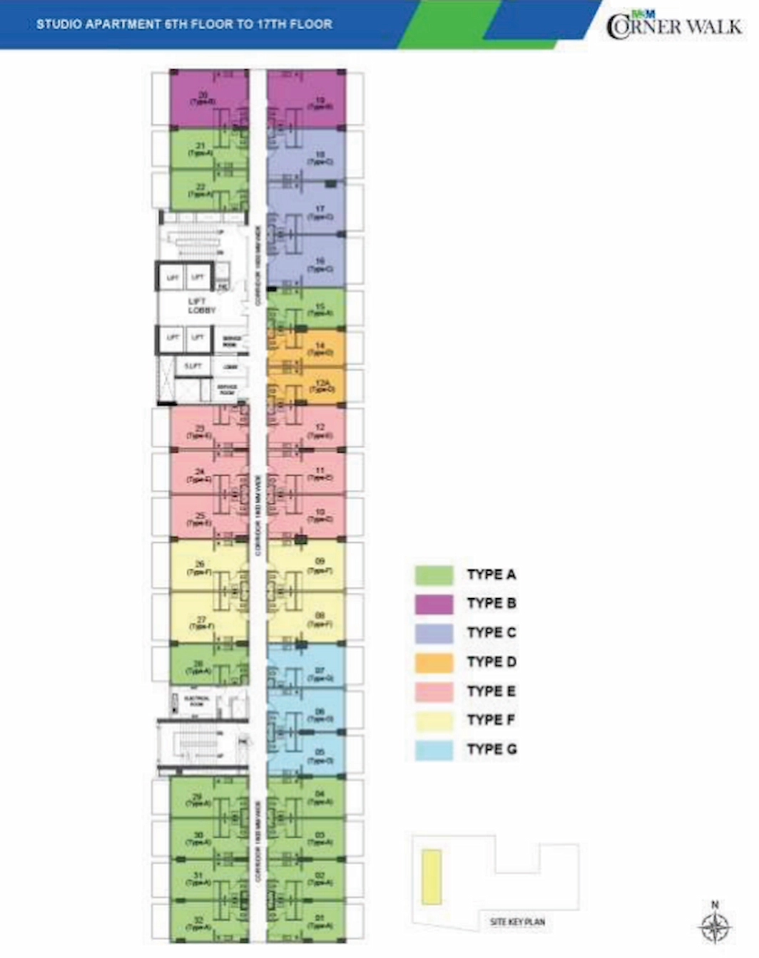 Master Plan Of M3M Lofts 74