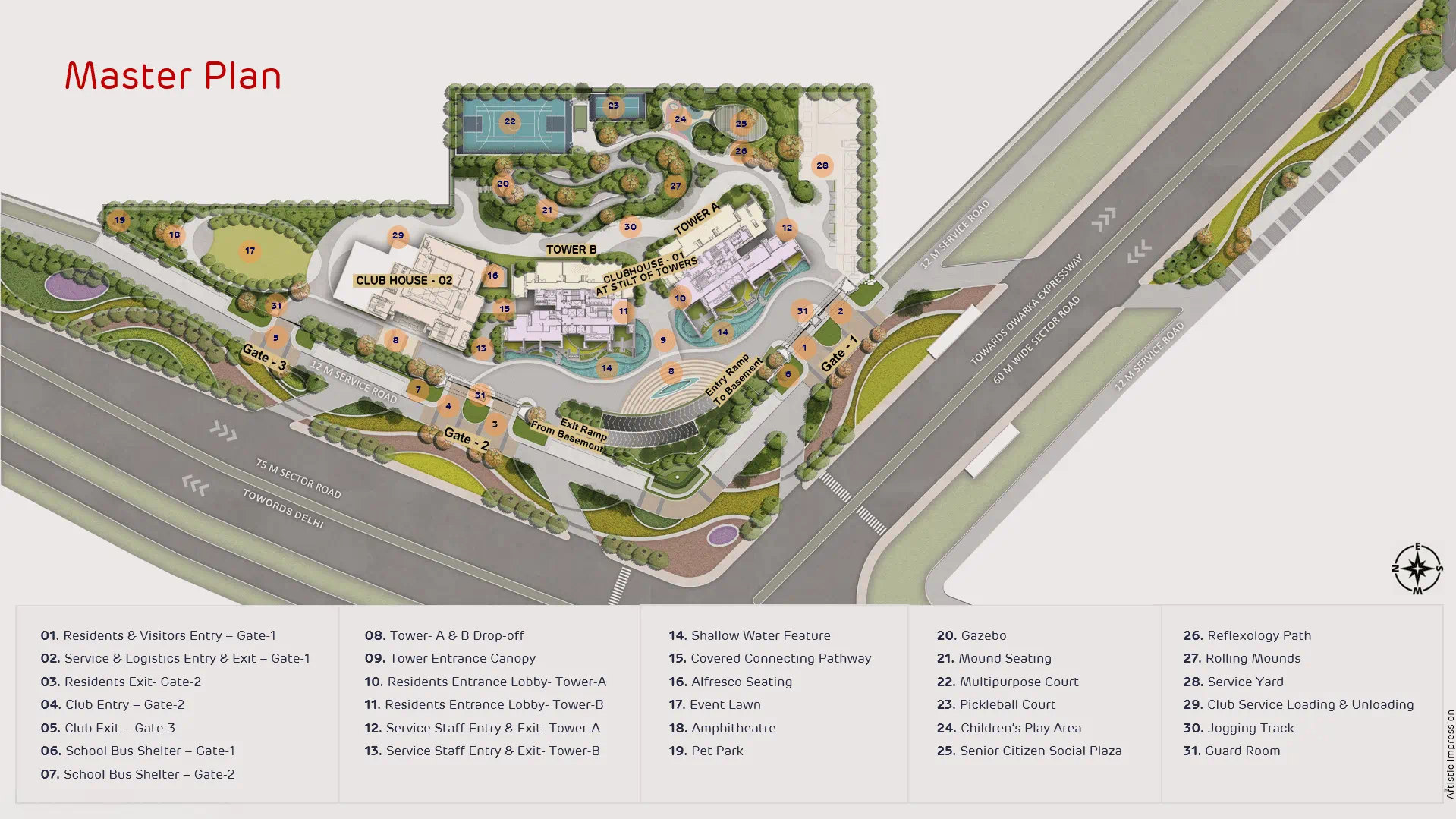 Master Plan Of The Marq