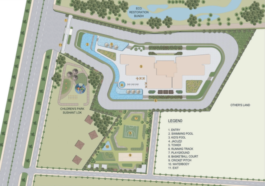 Master Plan Of Dalcore The Falcon