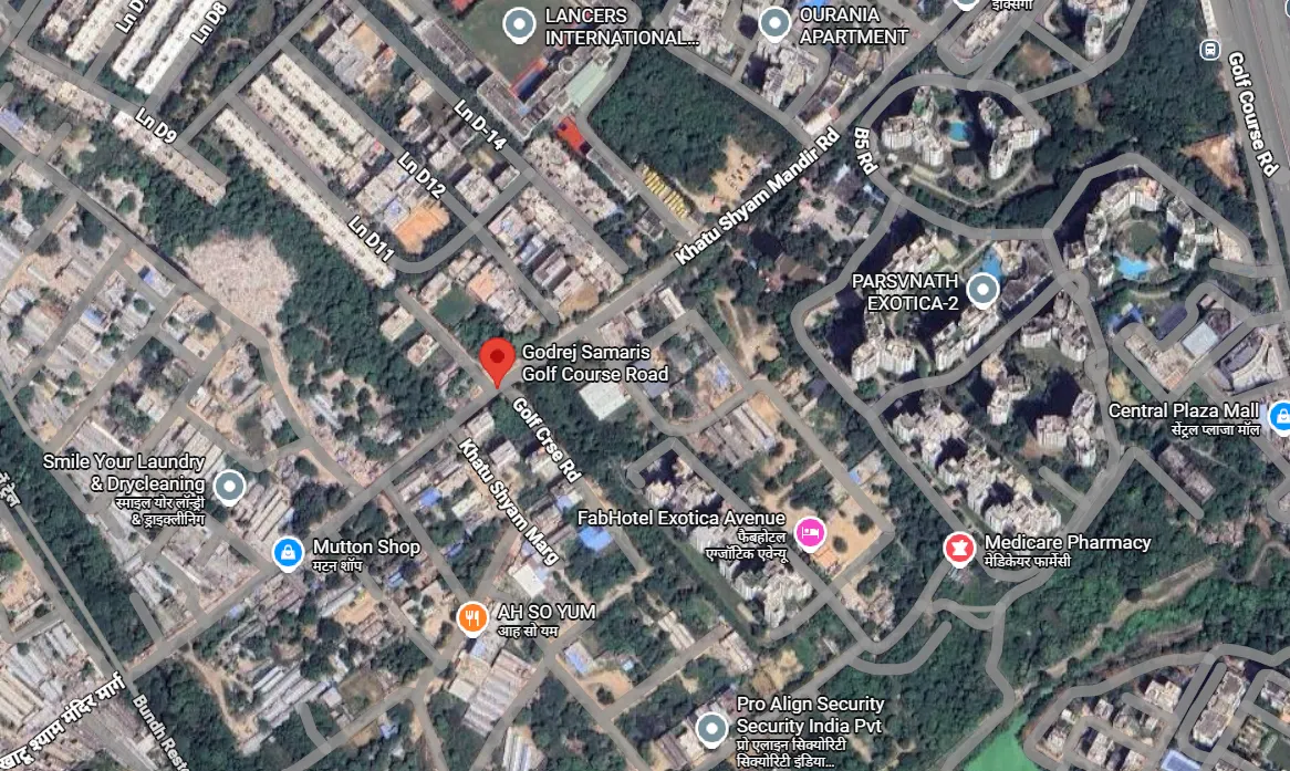 Master Plan Of Godrej Samaris