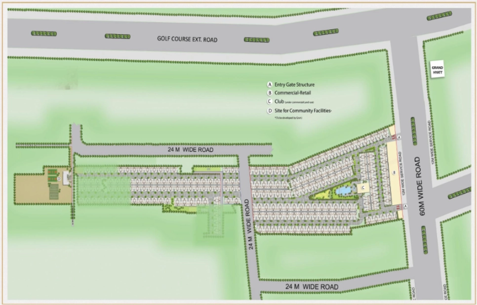 Master Plan Of Smartworld Orchard