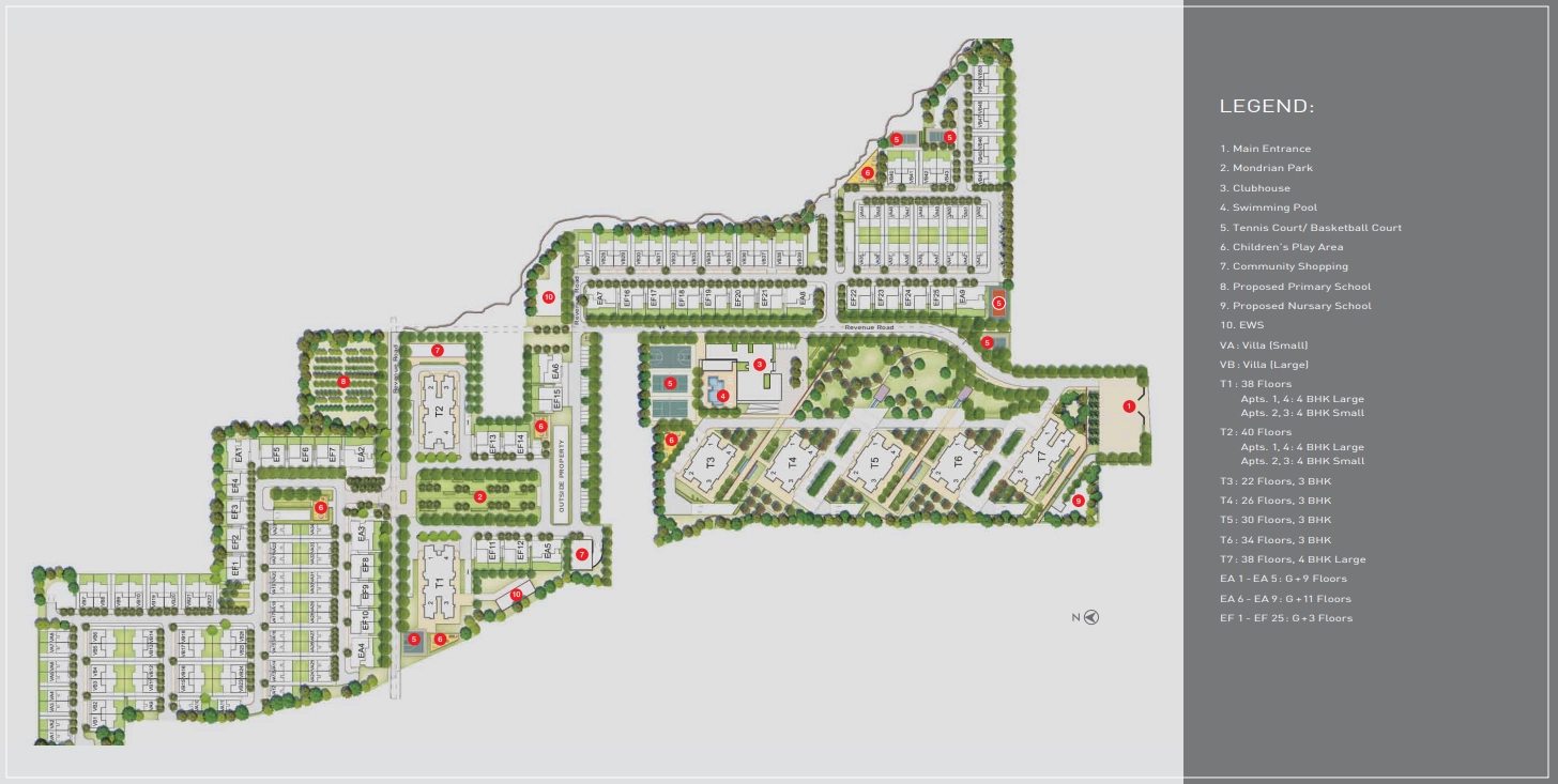 Master Plan Of Tata Primanti
