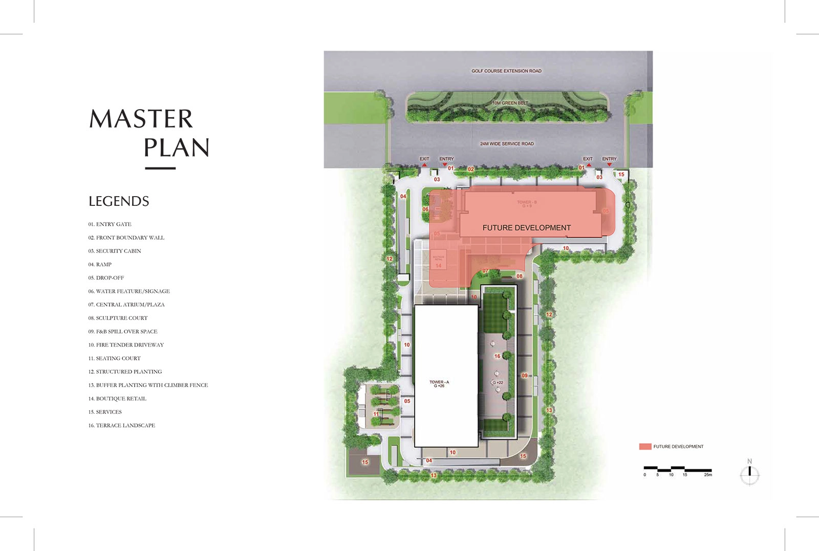 Master Plan Of Emaar India Business Centre