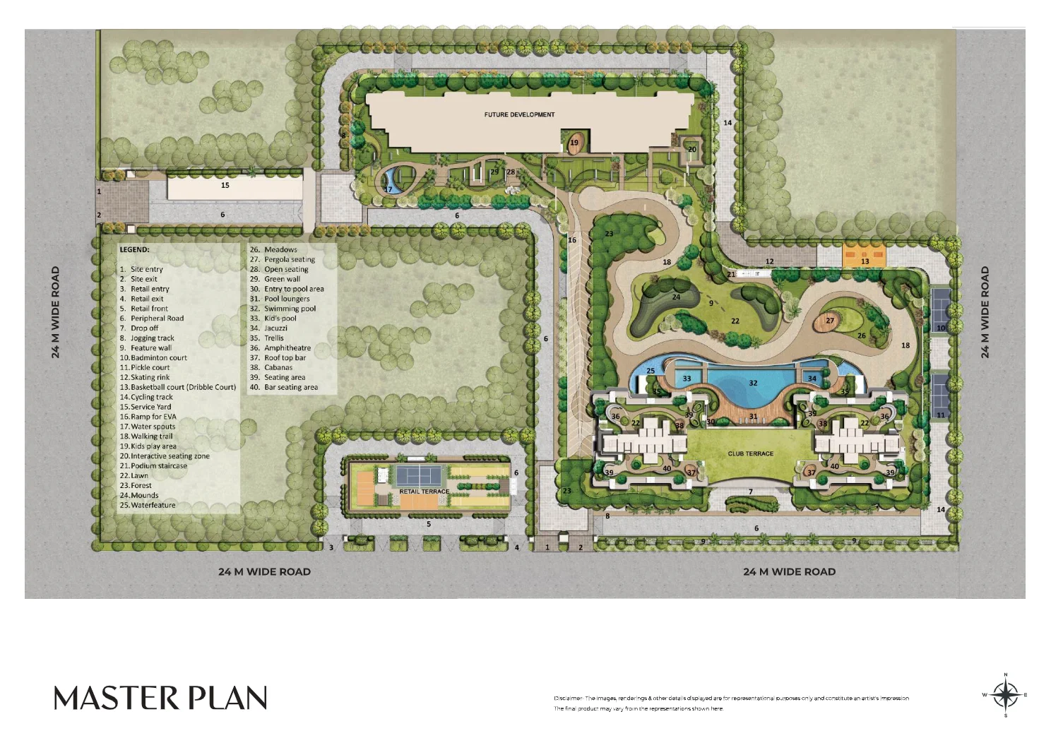 Master Plan Of Origen Realty The Oryza