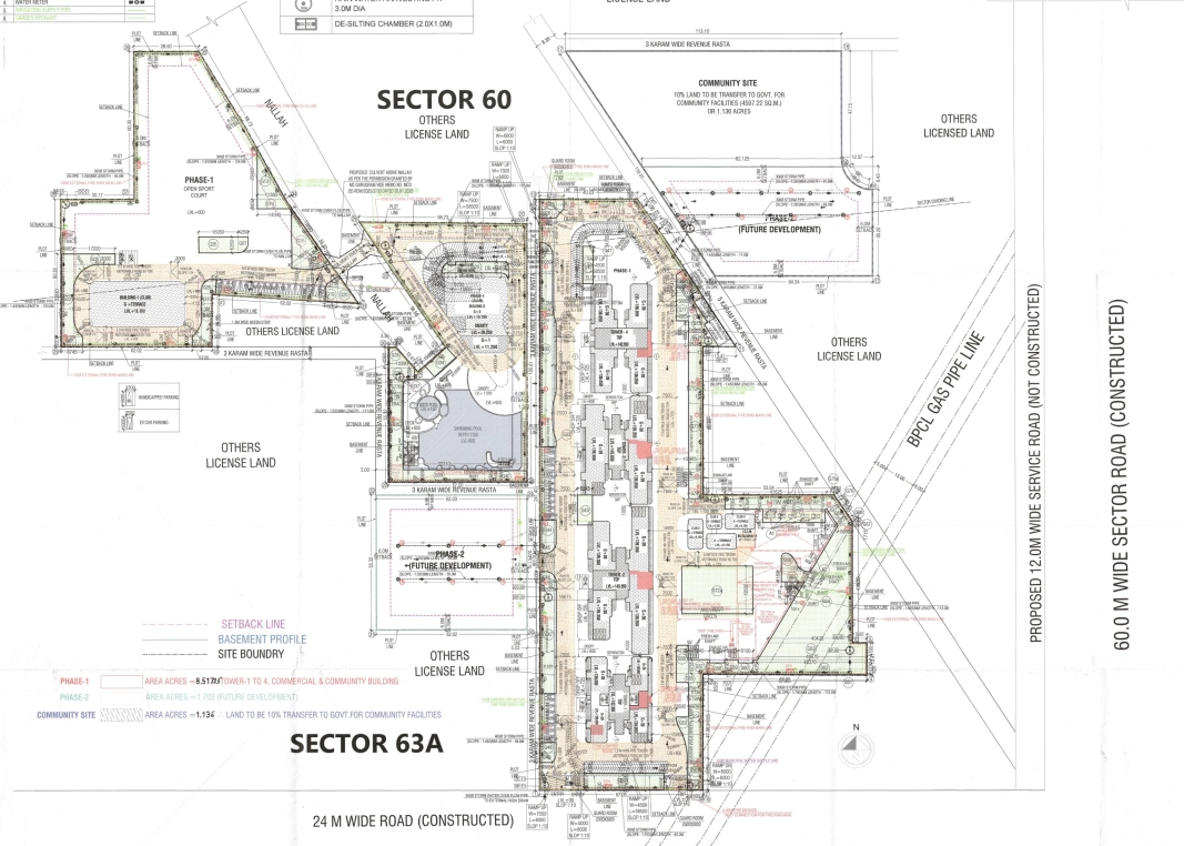 Master Plan Of Godrej Verano