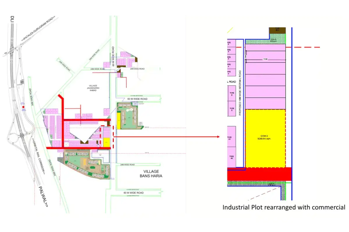 Master Plan Of M3M Innovation Park