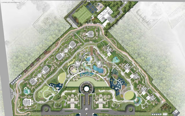 Master Plan of Whiteland Westin Residences