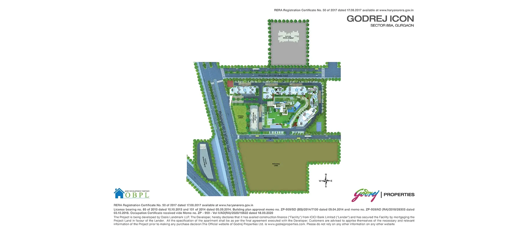 Godrej Icon master plan GGM (1)