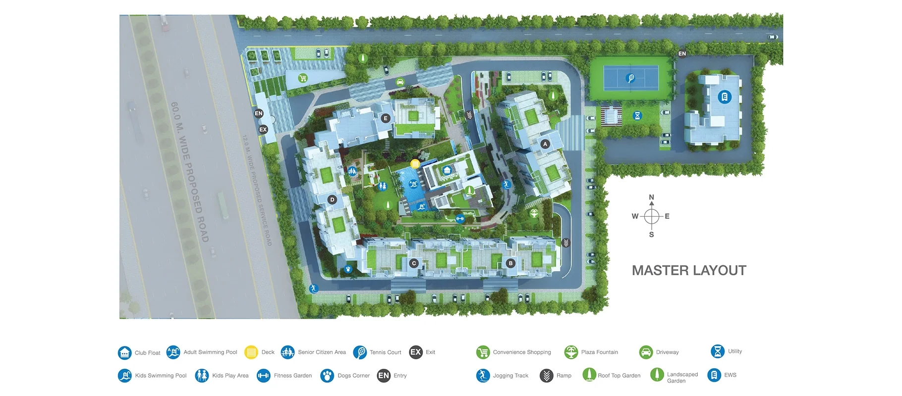 Godrej Oasis GGm master plan (1)