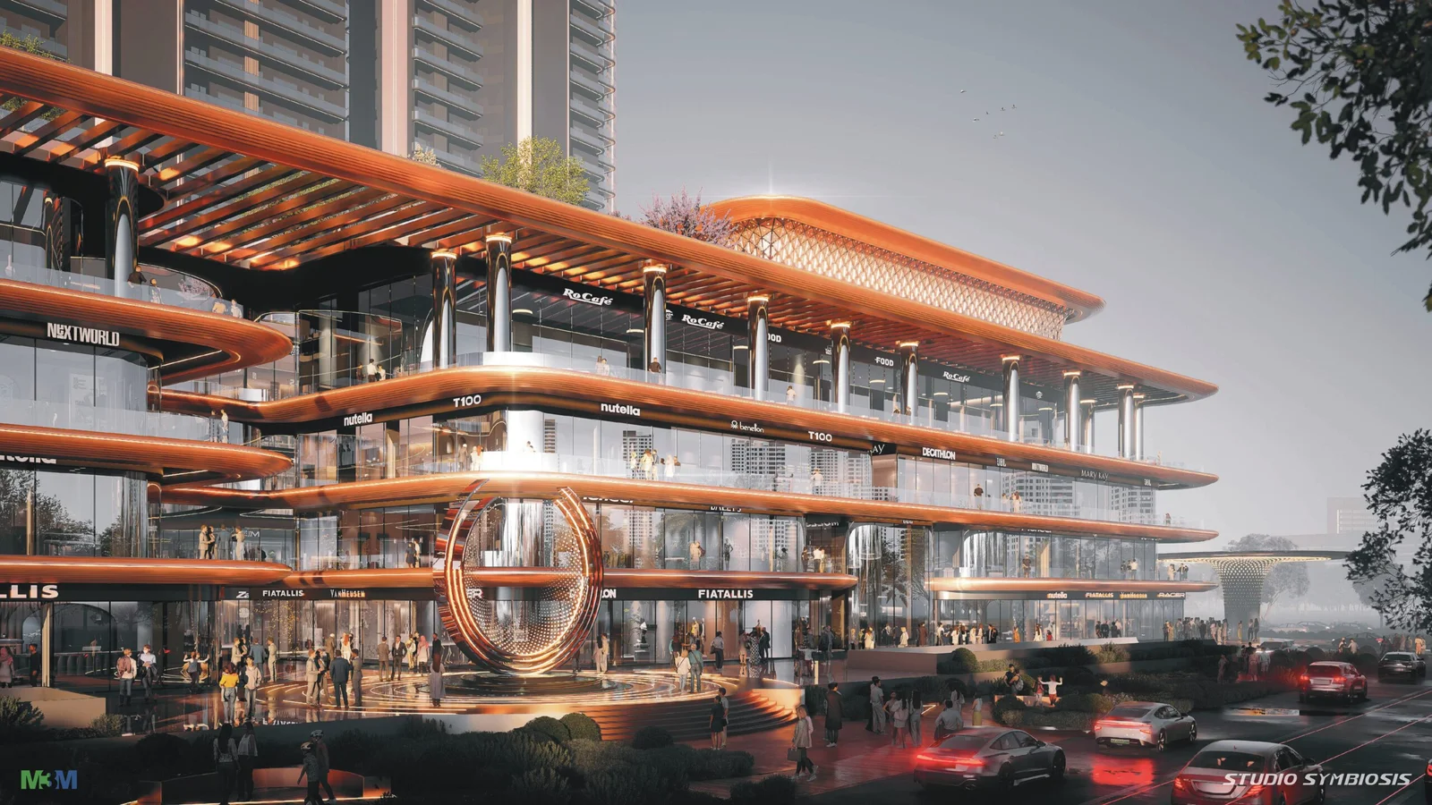 M3M Jewel Crest Avenue High Street Retail Market In Sector 97 Noida