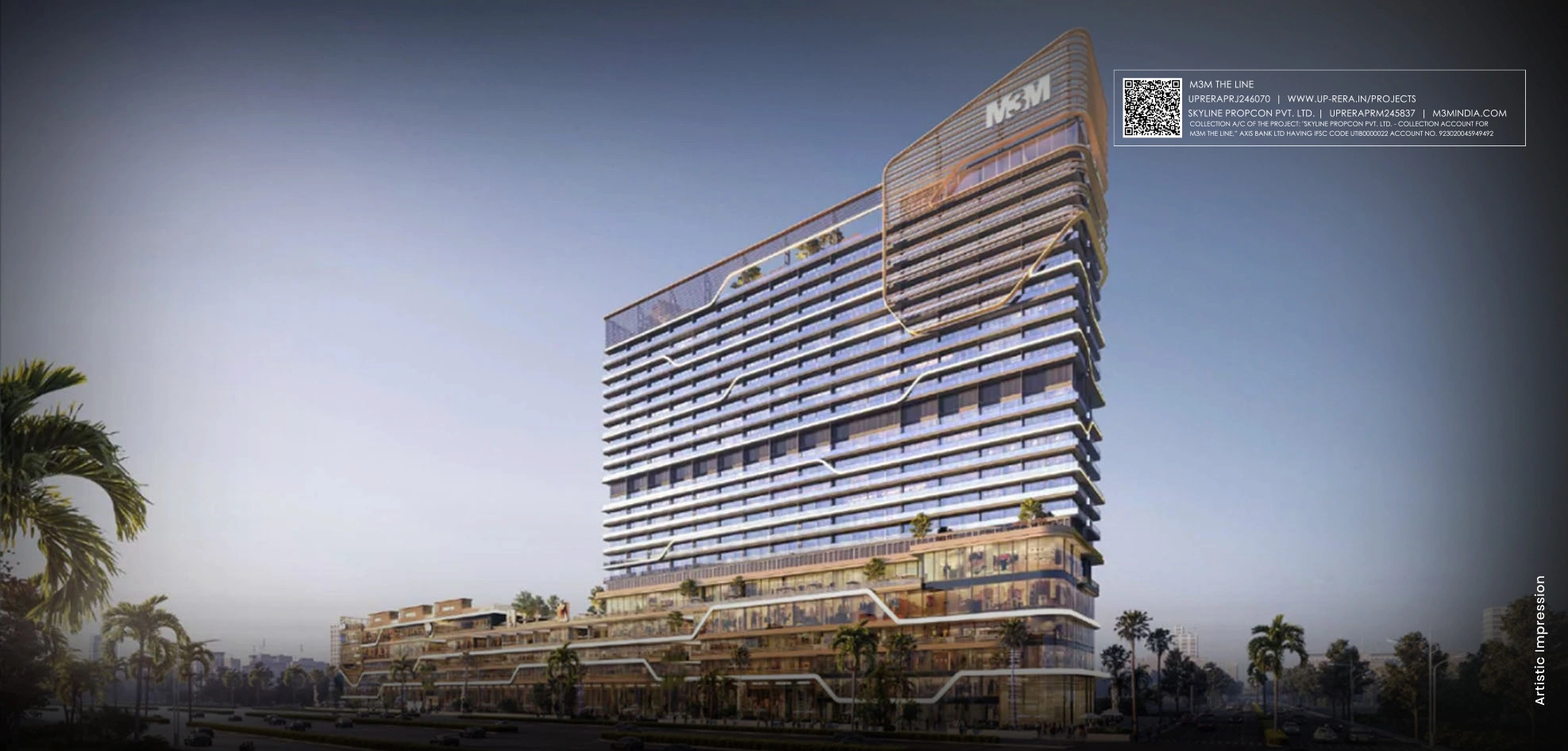 M3M The Line Pentsuites