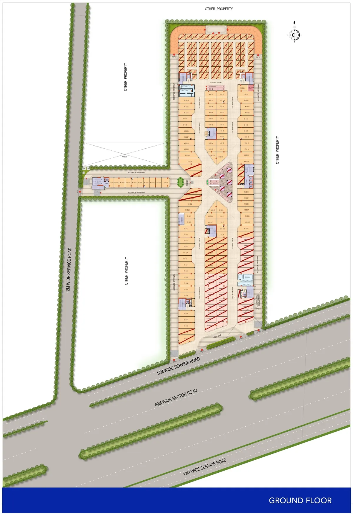 Ground Floor Plan Of M3M ROUTE 652