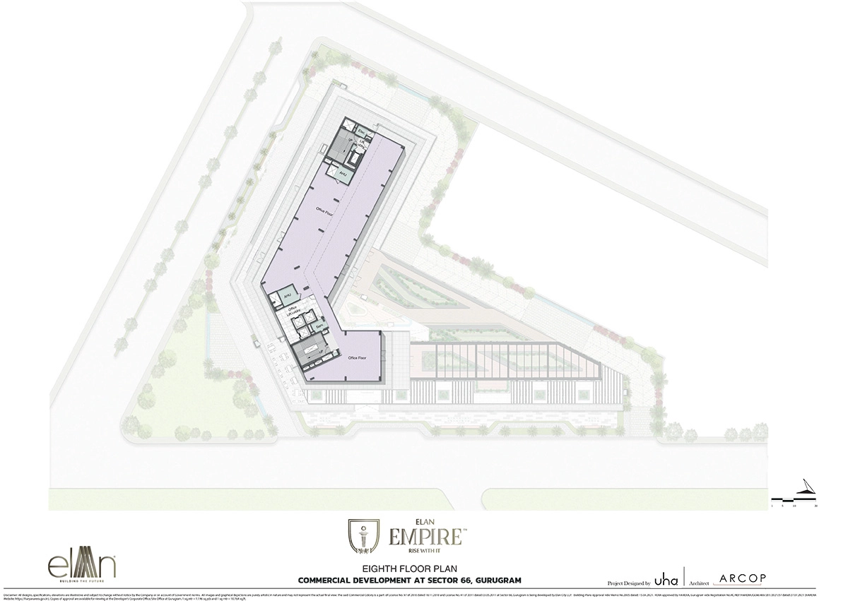Seventh Floor Plan Of Elan Empire9