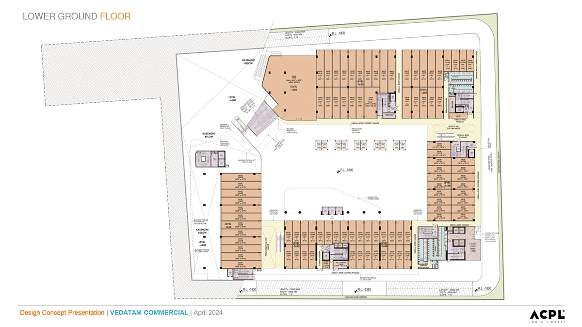 Lower Ground Floor Plan Of SPJ Vedatam1