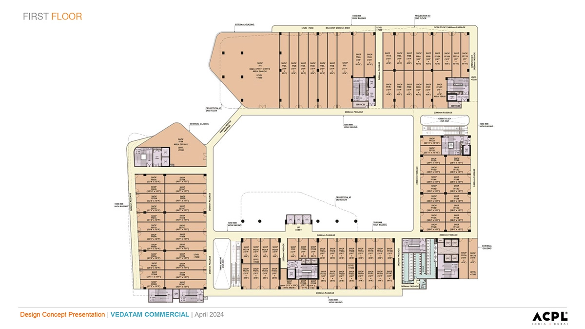 First Floor Plan Of SPJ Vedatam3