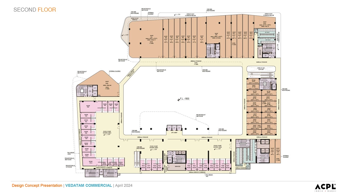 Second Floor Plan Of SPJ Vedatam4