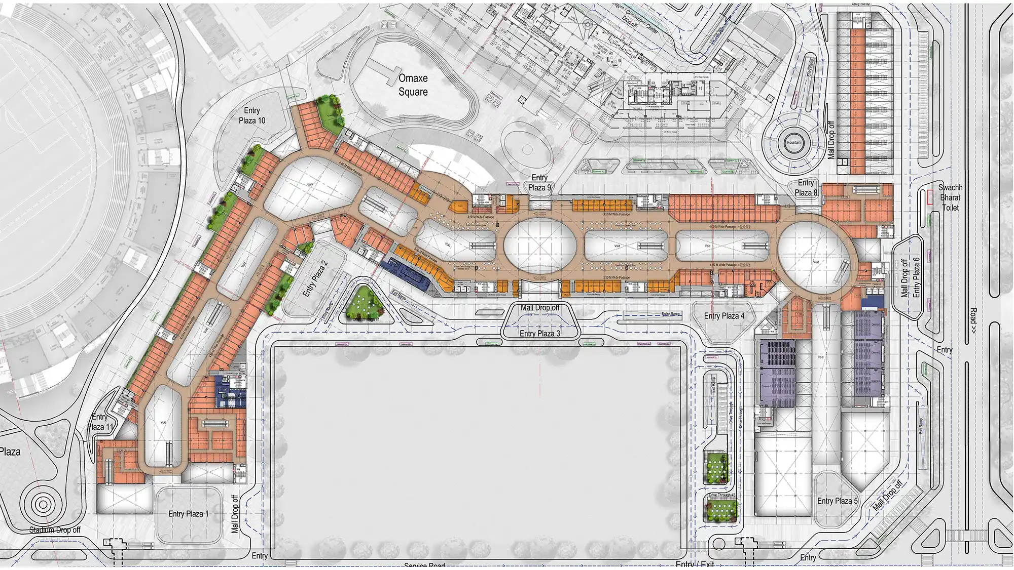First Floor Plan Of The Omaxe State2