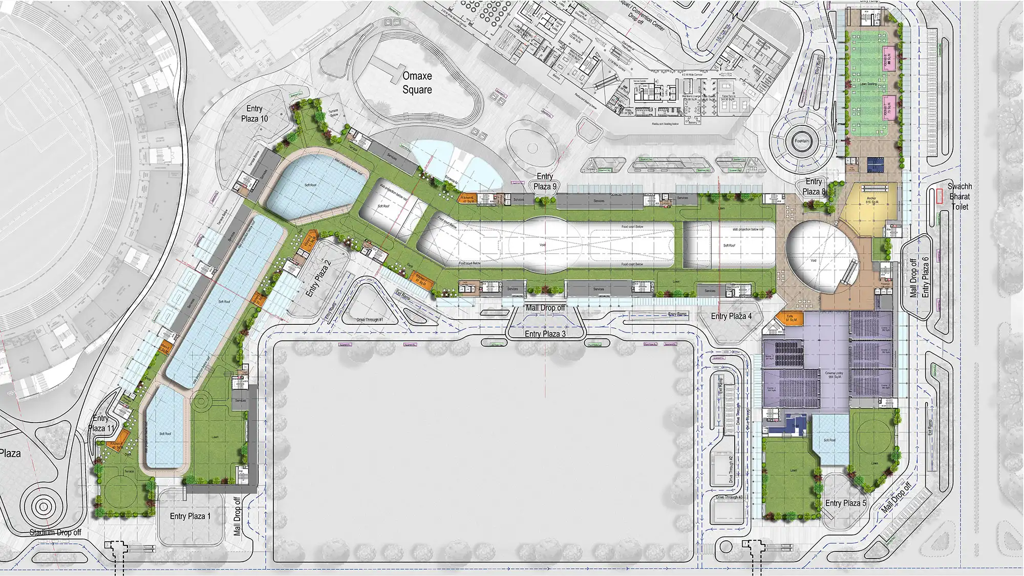 Second Floor Plan Of The Omaxe State3