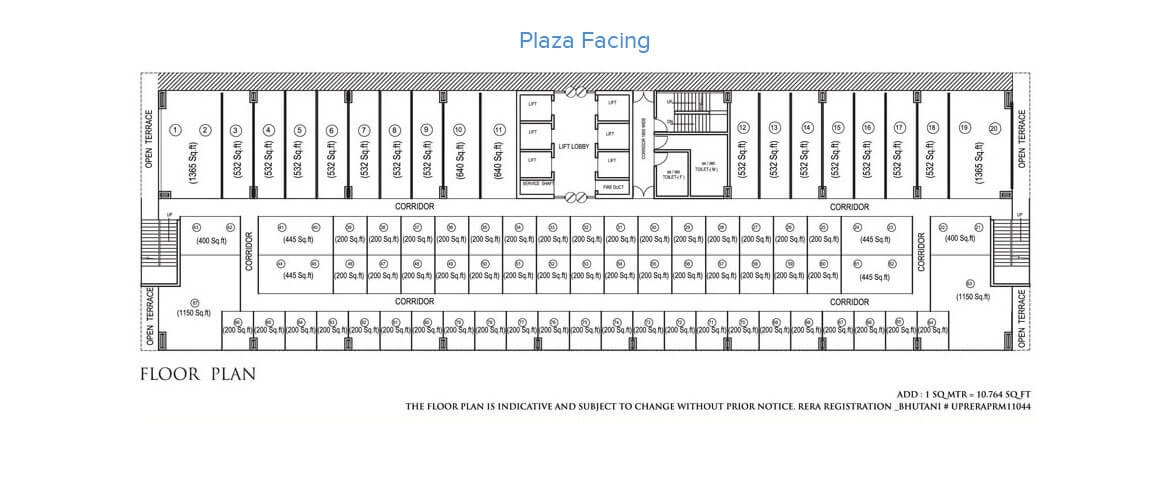 Ground Floor Plan Of Bhutani Alphathum1