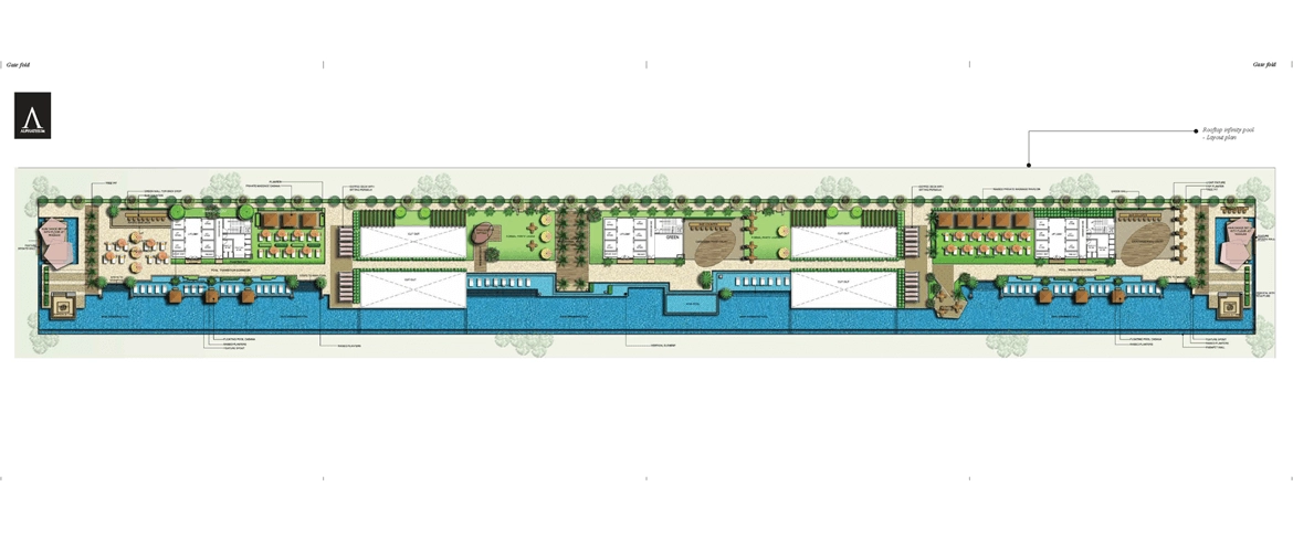 ROOFTOOP Plan Of Bhutani Alphathum3