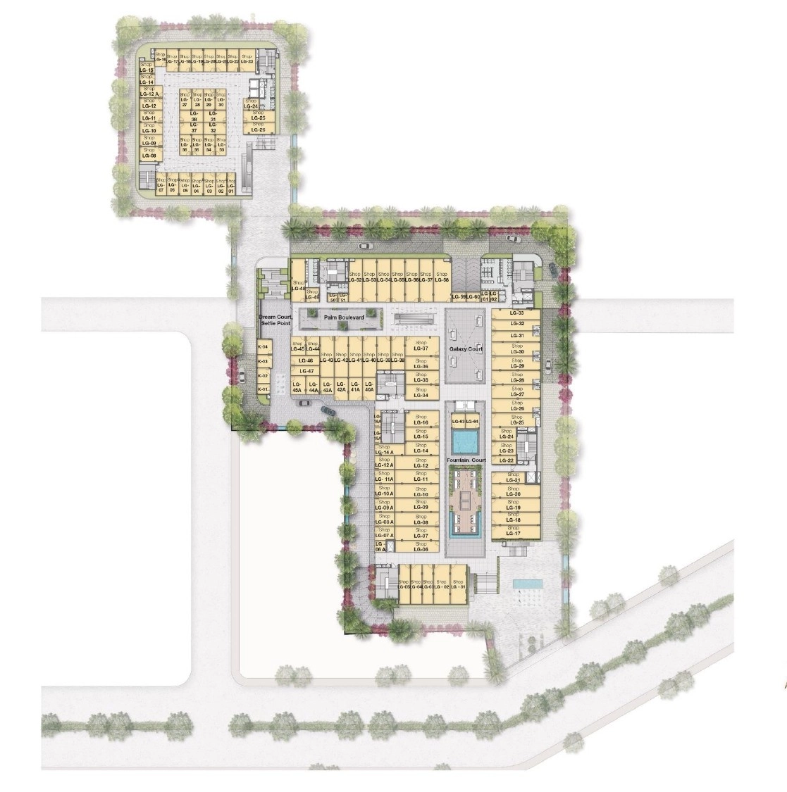 Lower Ground Floor Plan Of Elan Paradise2
