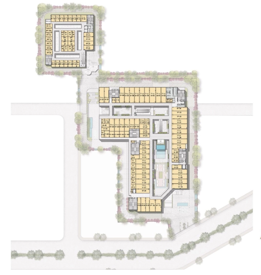 First Floor Plan Of Elan Paradise3